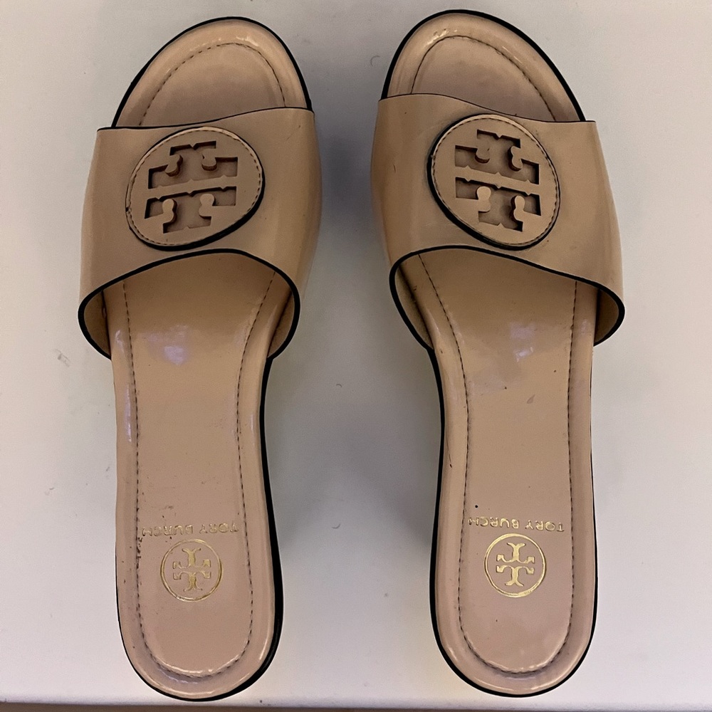 Tan sandals size 5.5.